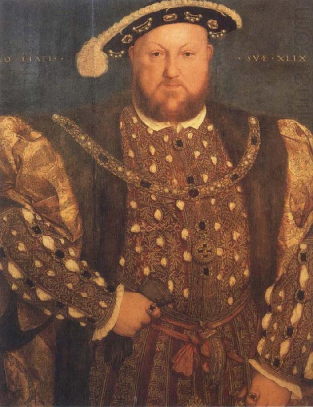 Portrait of Henry Viii, Hans holbein the younger